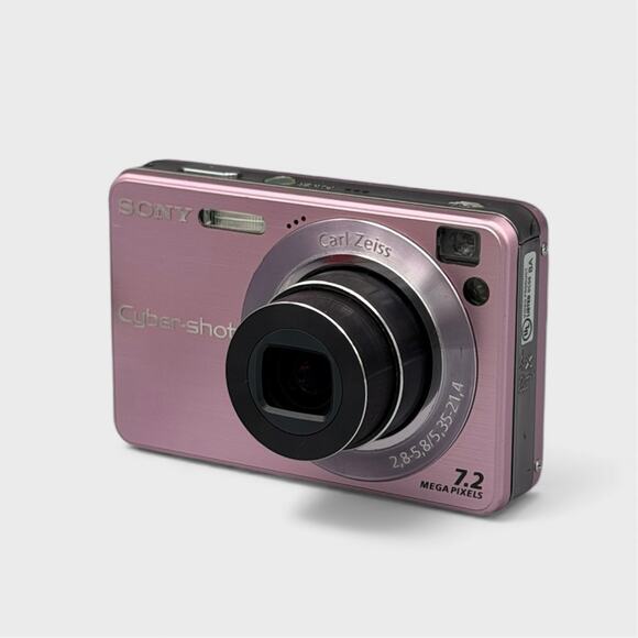 Sony Cybershot DSC-W120 Digital Camera | 7.2MP | Pink - Picture 4 of 5
